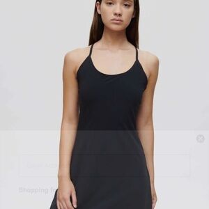 Outdoor Voices Black Mini Dress